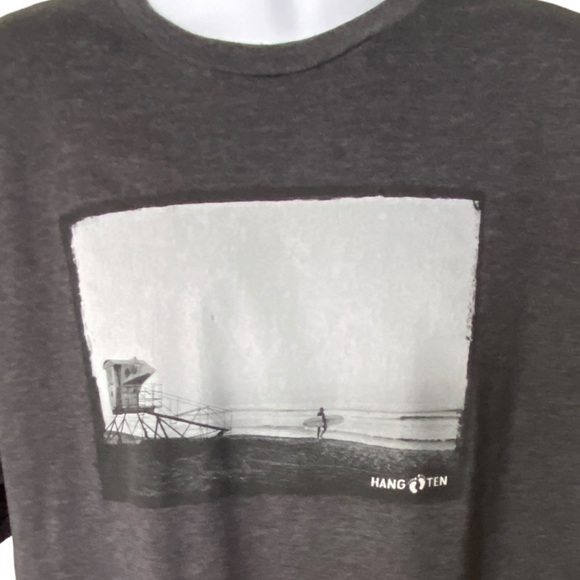 HANG TEN Lone Surfer Shirt Men XL Premium Tee - Picture 2 of 5